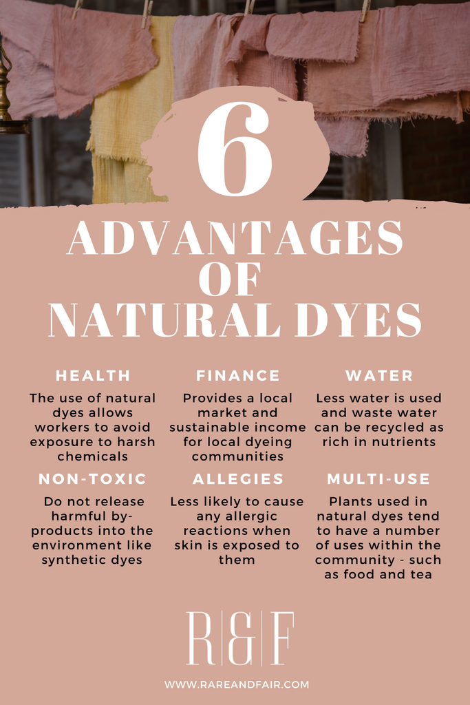 6 Advantages of Natural Dyes