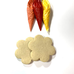 Funky Flower Cookies Kit by Burnt Cookies by Murrah