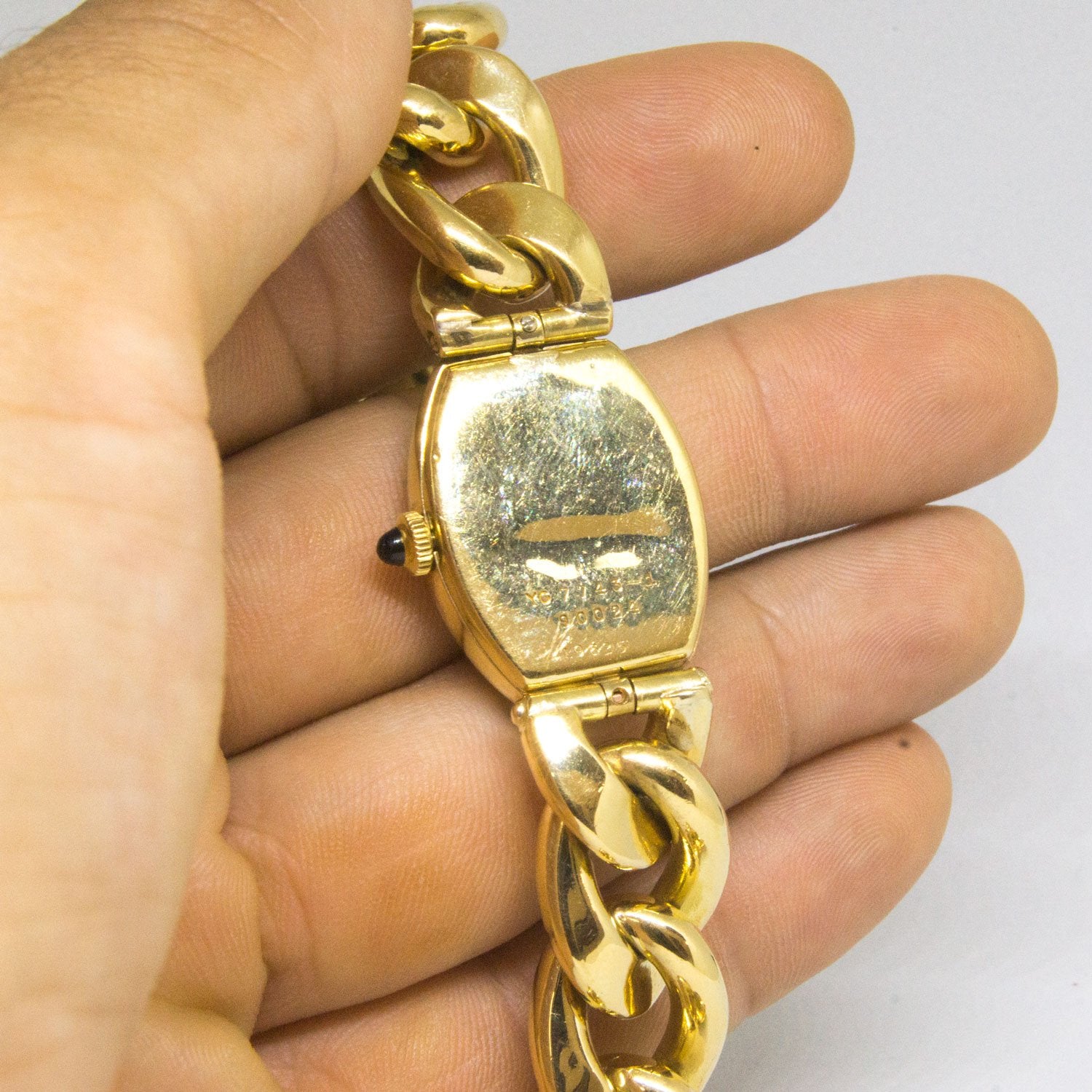 cartier watch womens gold