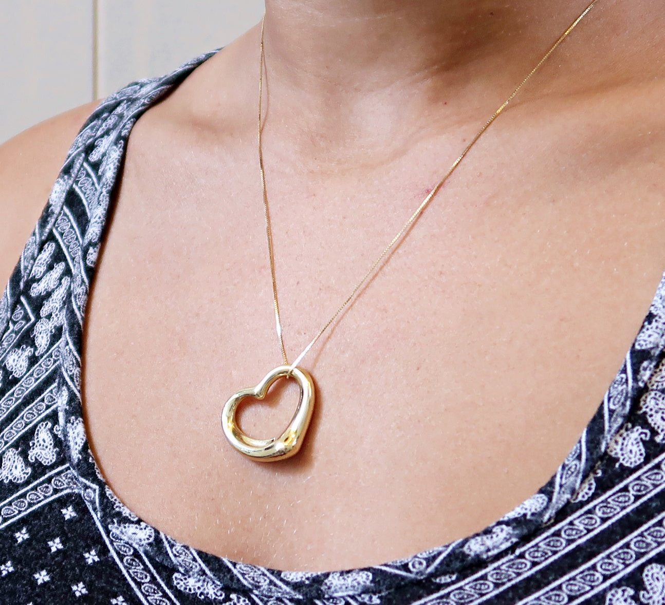 Co. Elsa Peretti Open Heart Pendant 