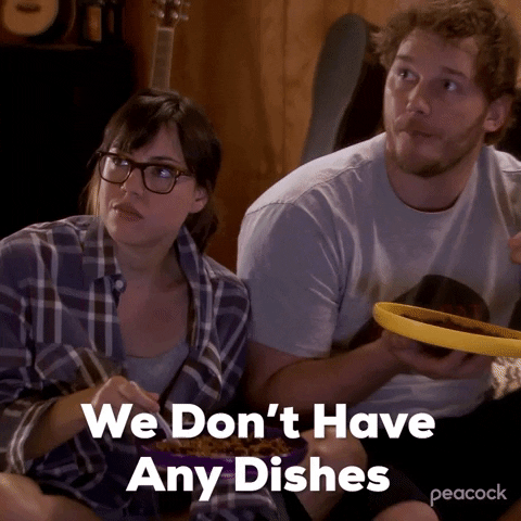 Parks and Rec: Andy and April: "We Don't Have Any Dishes"