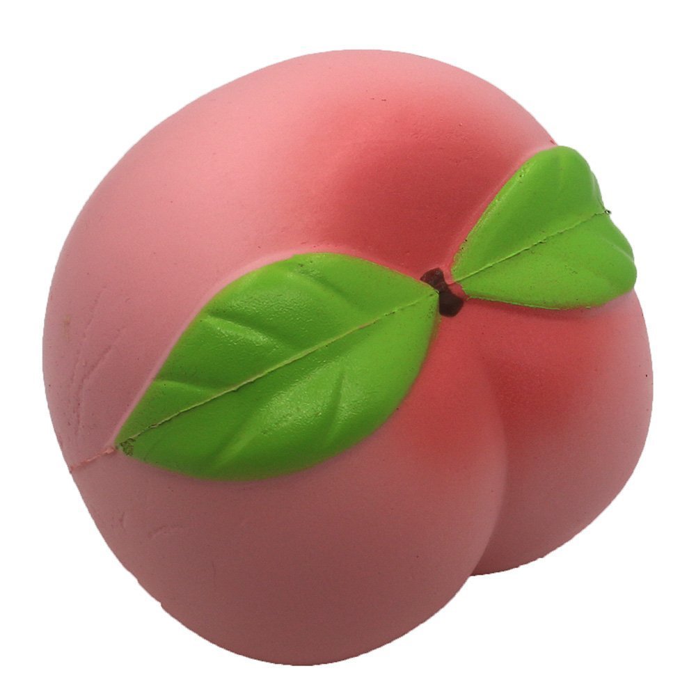  Peach  Kawai Jumbo  Squishy  Desire Deluxe Store