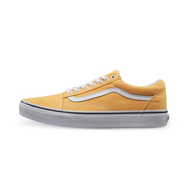 yellow vans low top