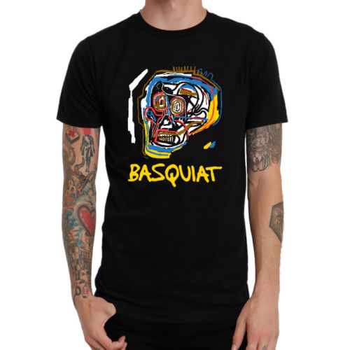 Basquiat Skull T-Shirt, Black – ROME PAYS OFF