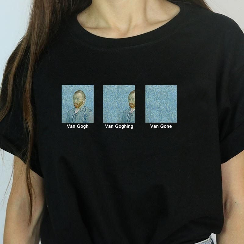 Van Gogh Van Goghing Van Gone T-shirt | MINDYOURSELF.