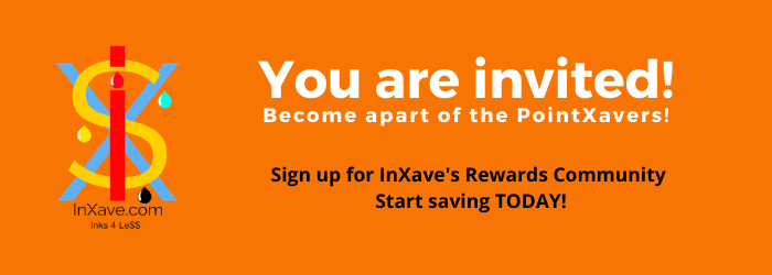 InXave Large Format Ink Rewards program