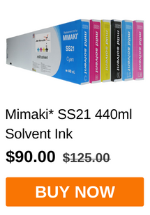 Mimaki SS21 440ml Solvent Ink replacement on InXave.com