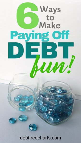 6 ways to make paying off debt fun - visually track your money goals