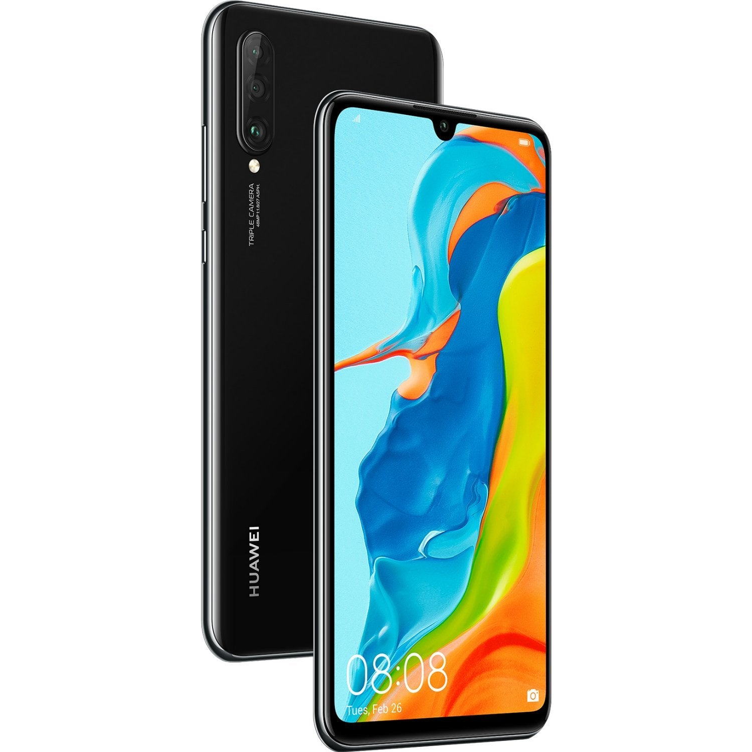 Huawei P30 Lite New Edition Dual Sim 256gb 6gb Ram Black Jamesen