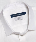 Tailored Albini Linen Shirt White