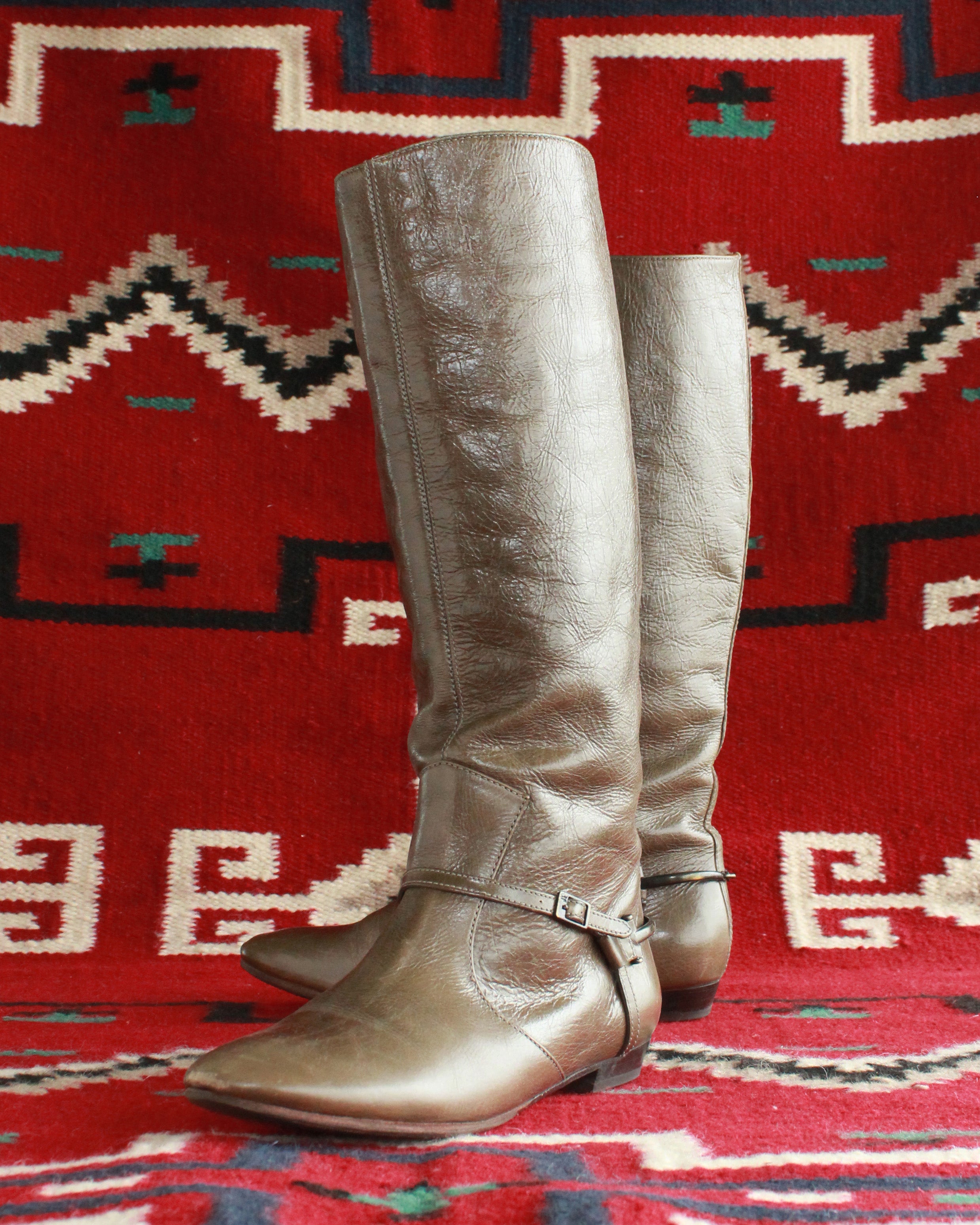 olive riding boots