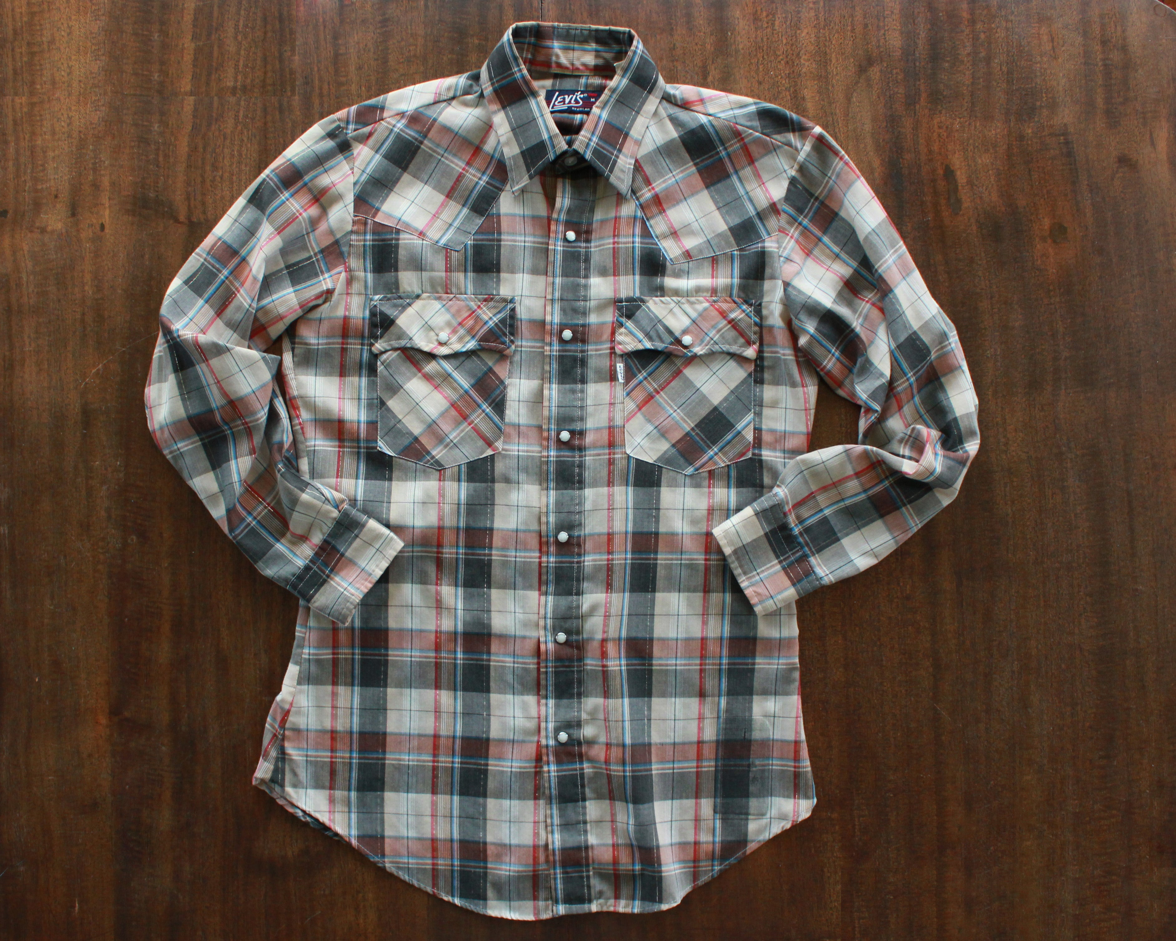 Levi's Big E Vintage Plaid Shirt Men's Medium – High Desert