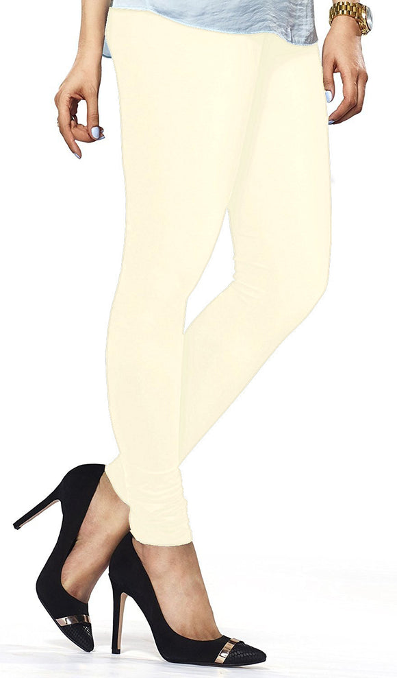 cream colored womens leggings