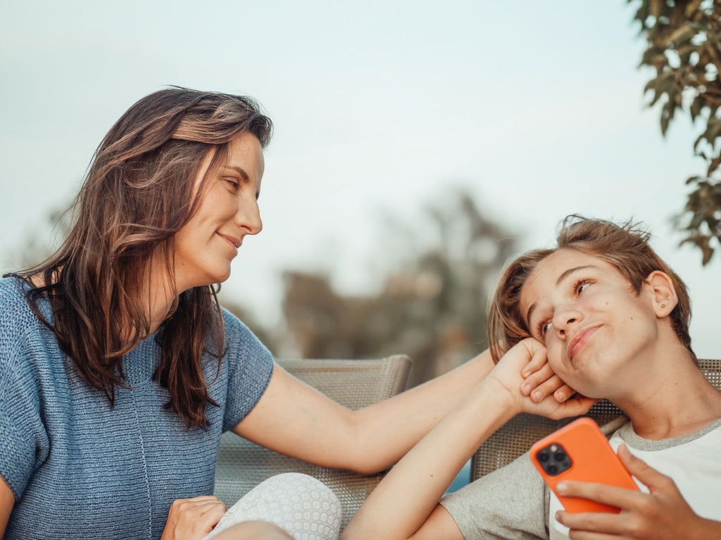 Mom and Son Ecouragement