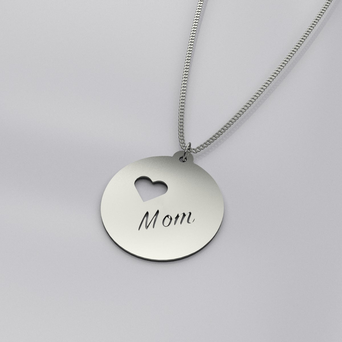 Download Mom Circular Pendant And Chain Set Lavish Lovely