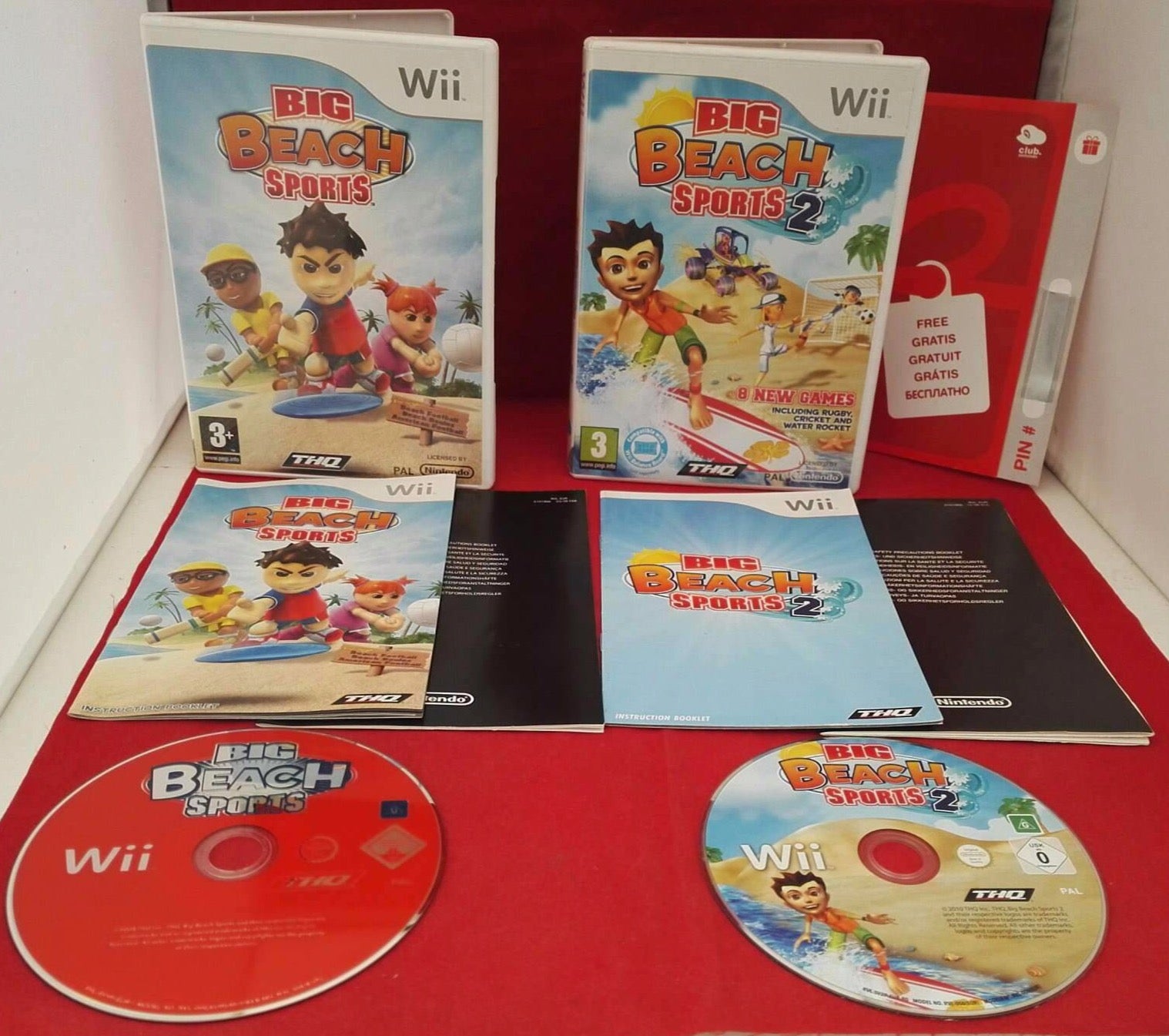 big beach sports wii