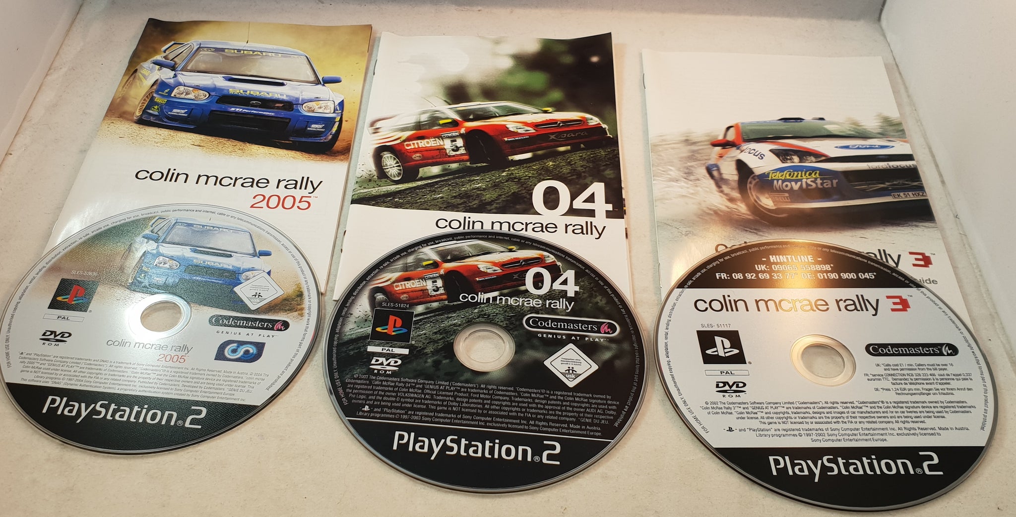 colin mcrae rally 05 ps2