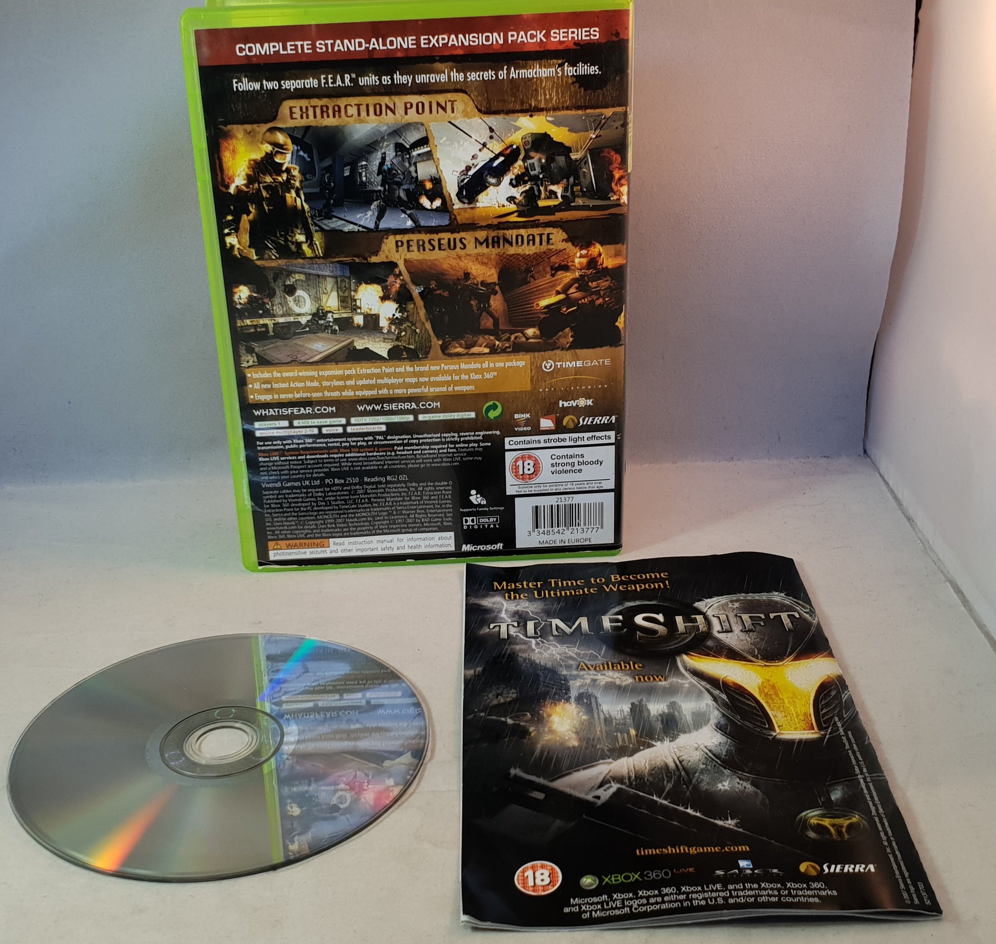 F E A R Files Xbox 360 Game Retro Gamer Heaven - fear files game for xbox 360 roblox