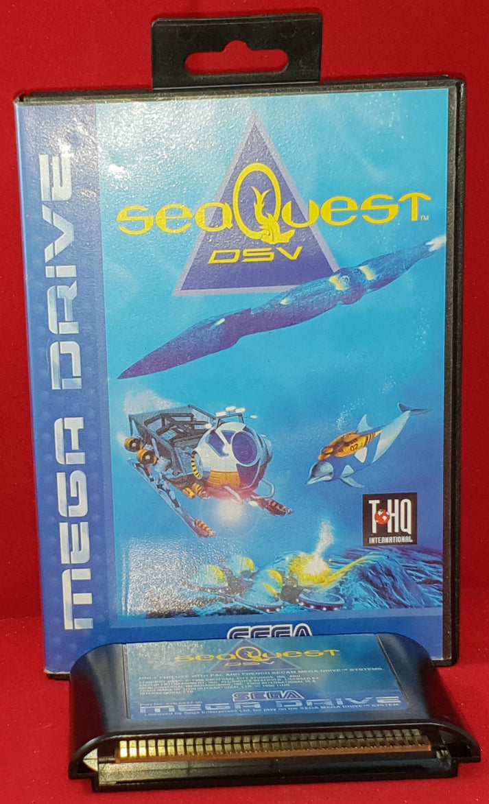 SeaQuest DSV Sega Mega Drive RARE Game Retro Gamer Heaven