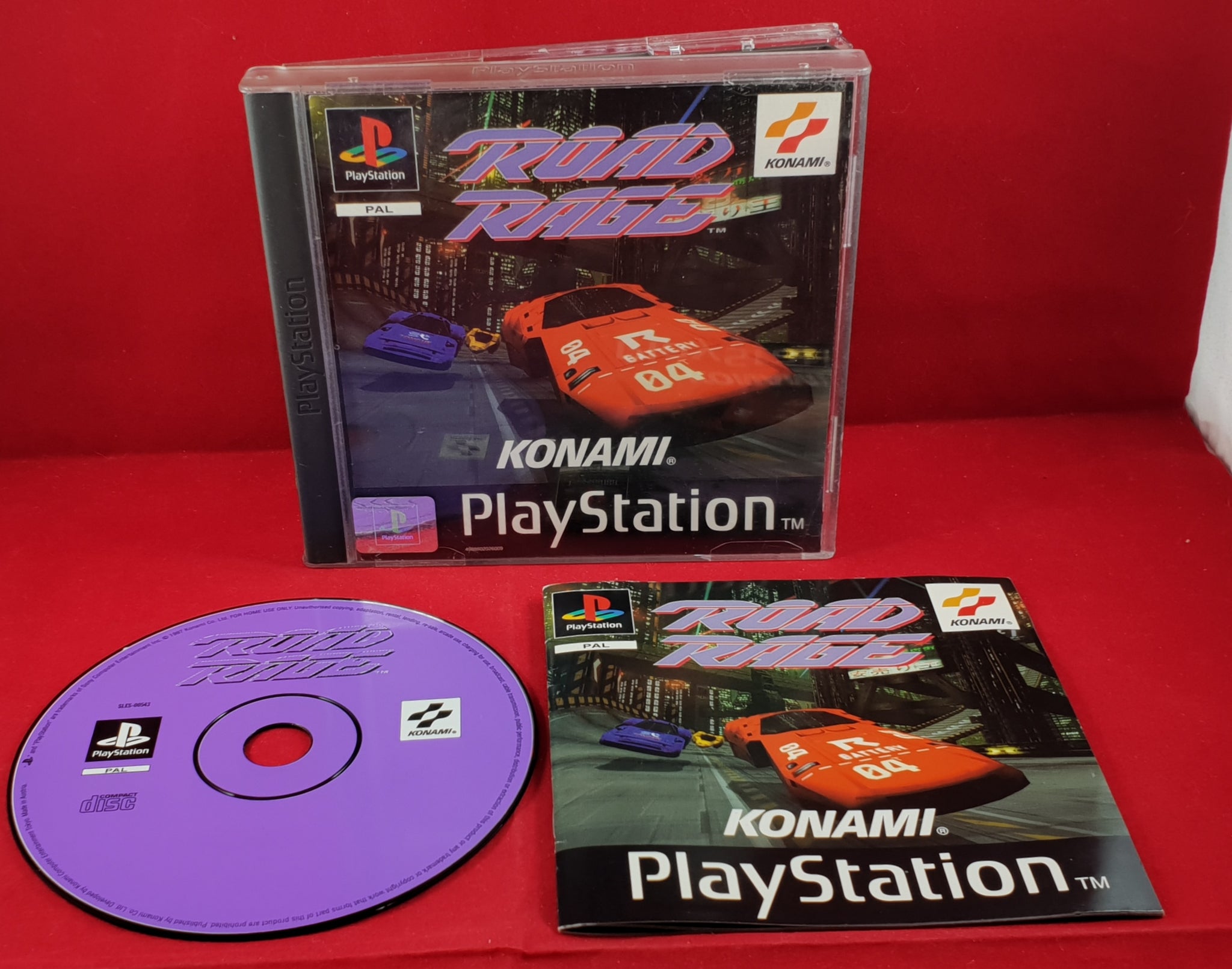 road rage ps1