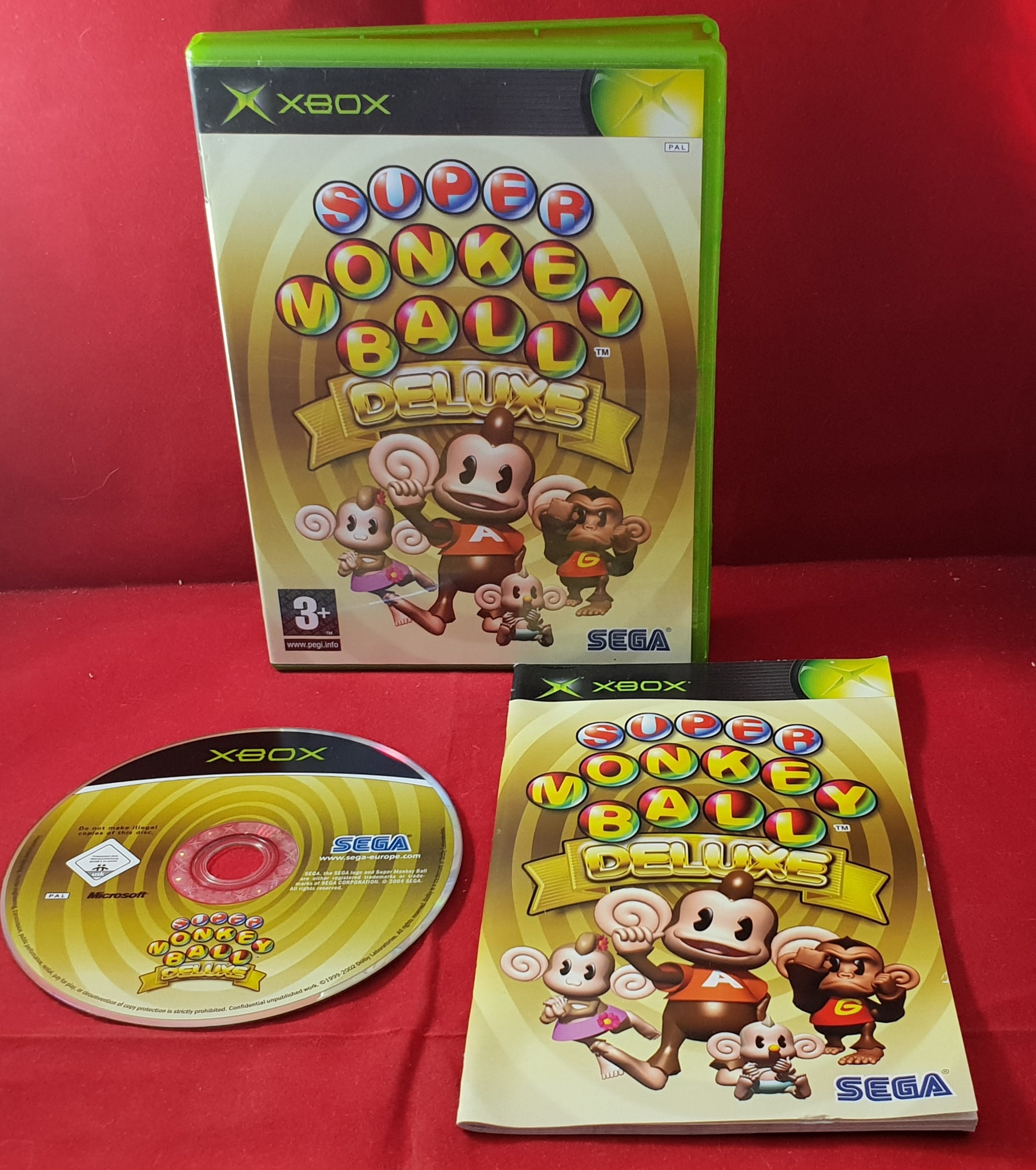 Super Monkey Ball Deluxe Microsoft Xbox Game Retro Gamer Heaven