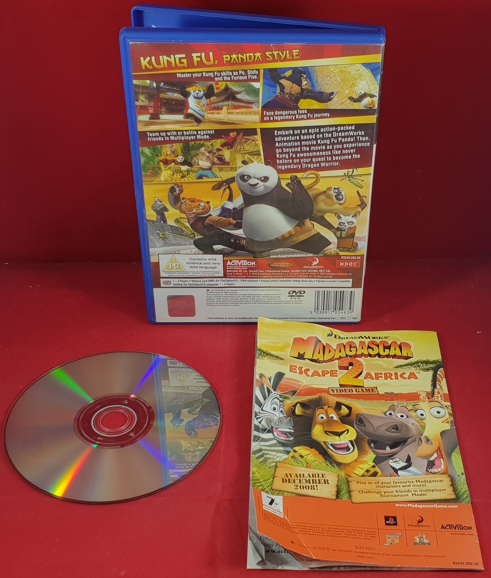 playstation 2 kung fu panda