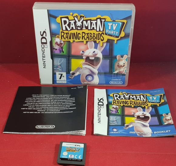 rayman raving rabbids tv party ds