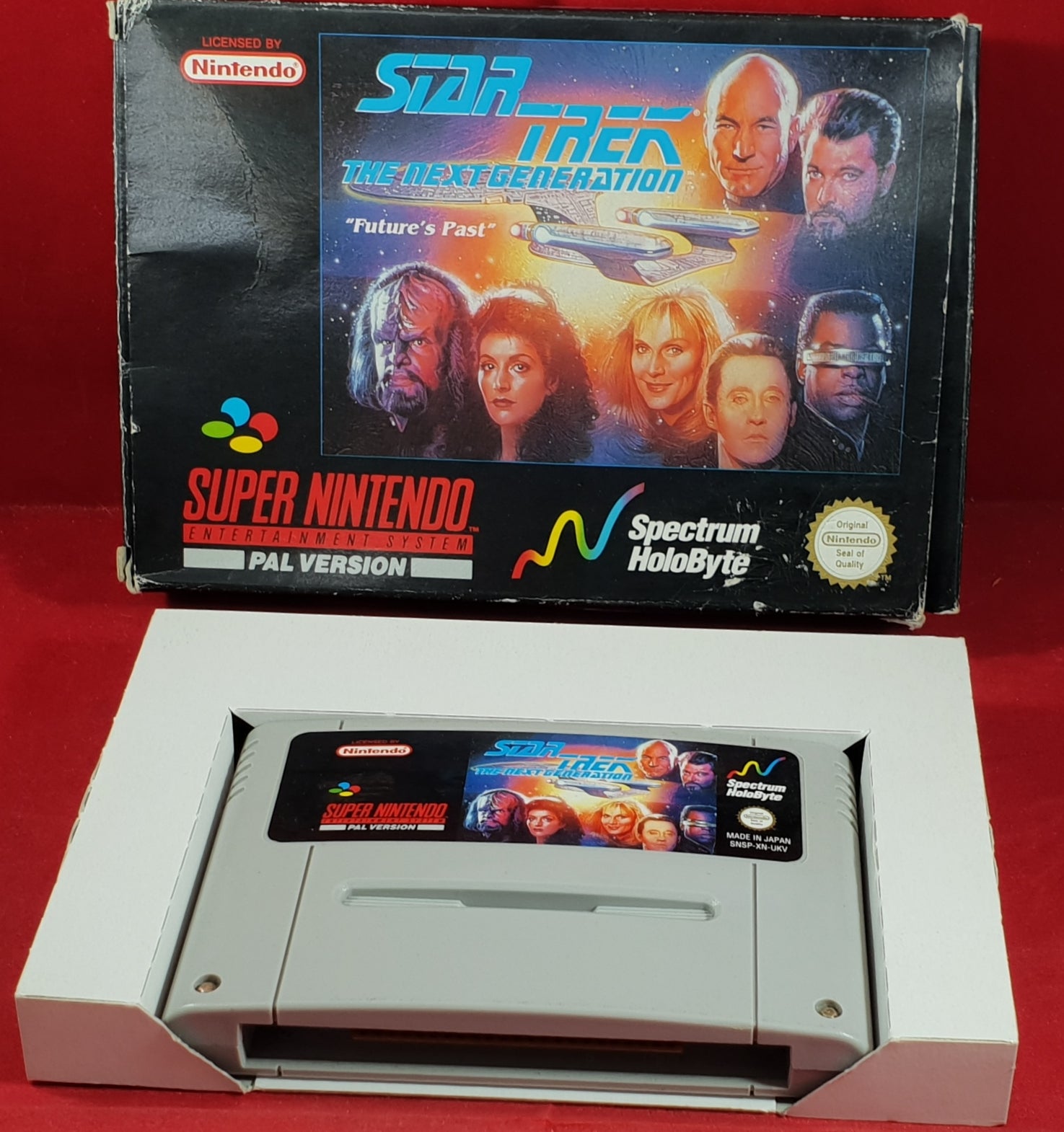 star trek snes games