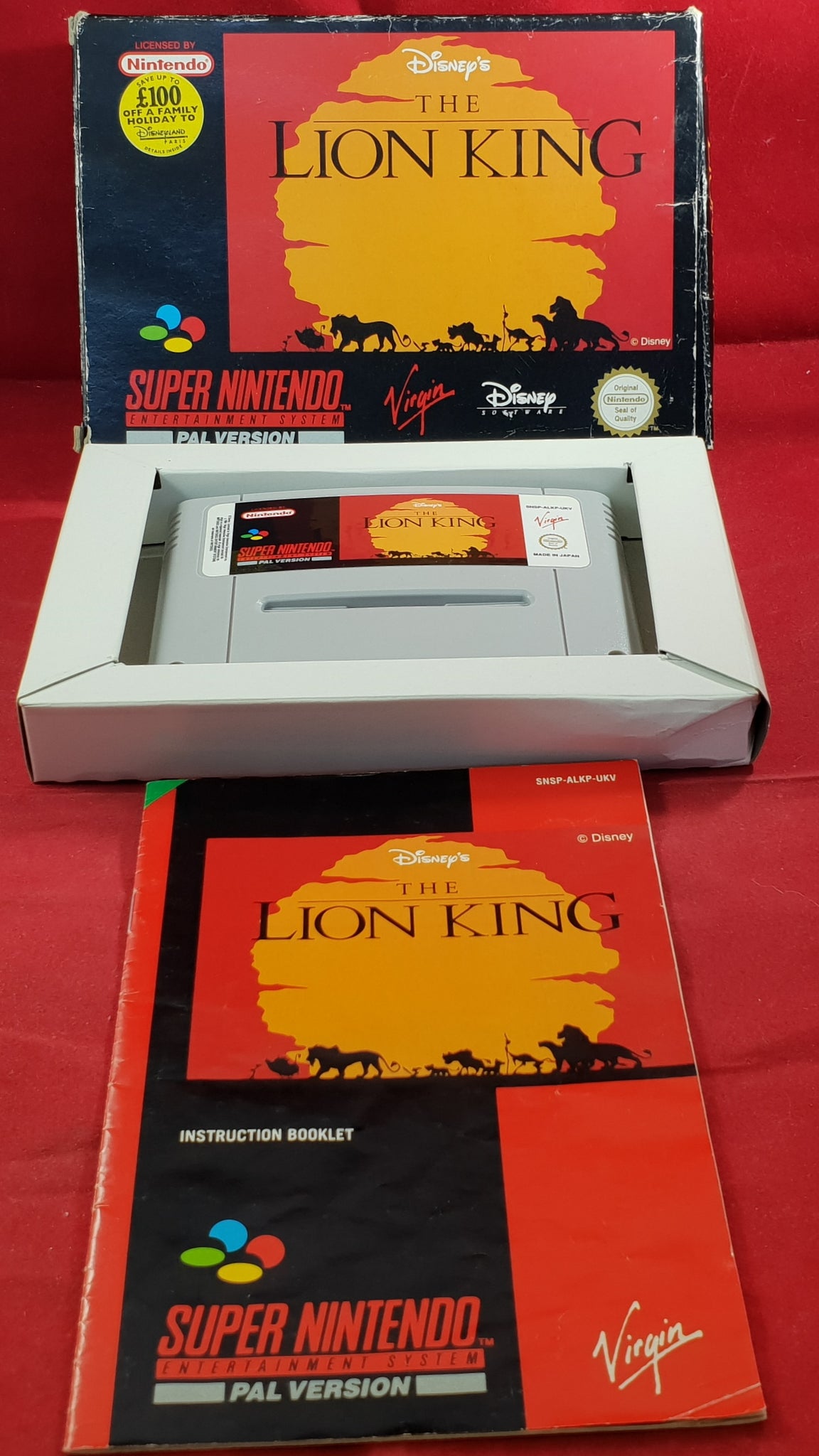 lion king snes game