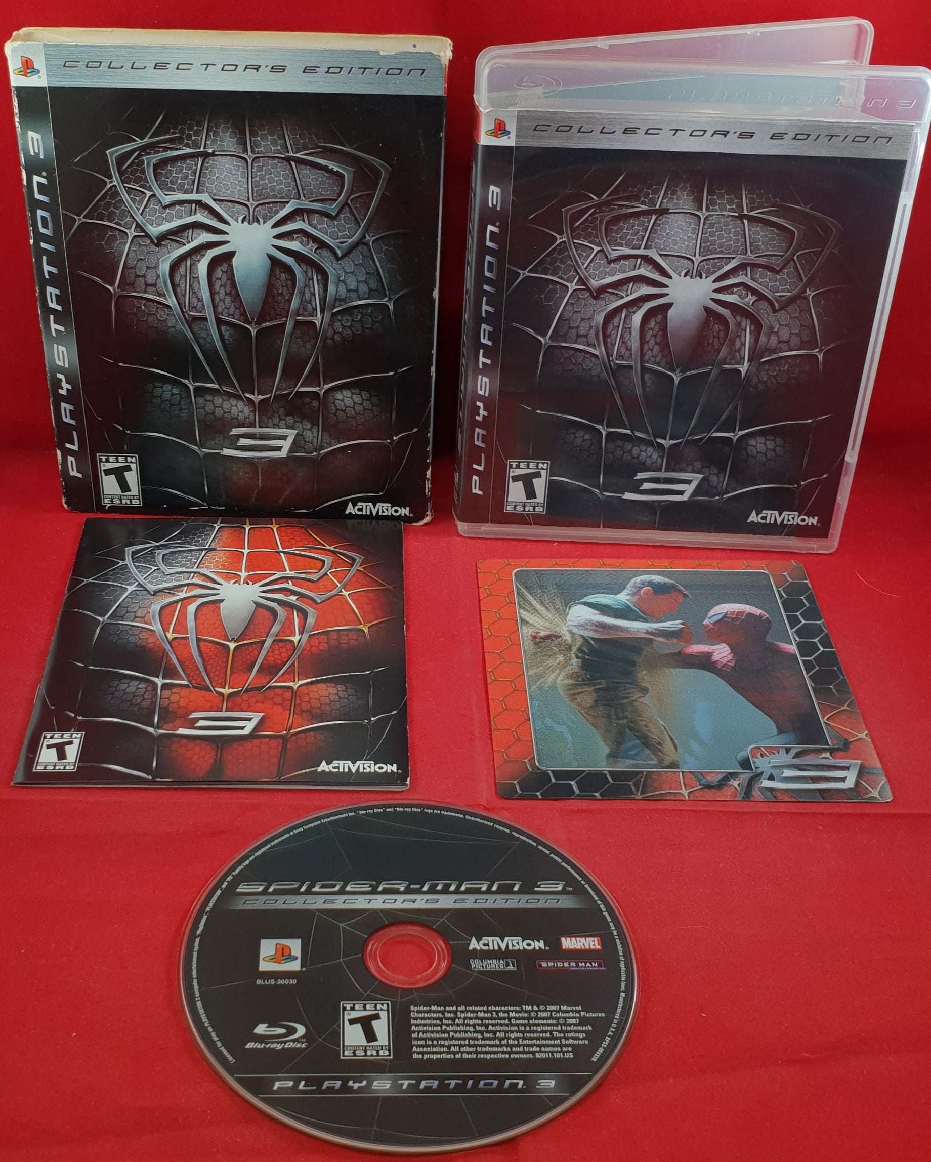 Spider-Man 3 Collector's Edition with Holographic Card Sony Playstatio –  Retro Gamer Heaven