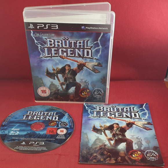 brutal legend ps3 record sleeve