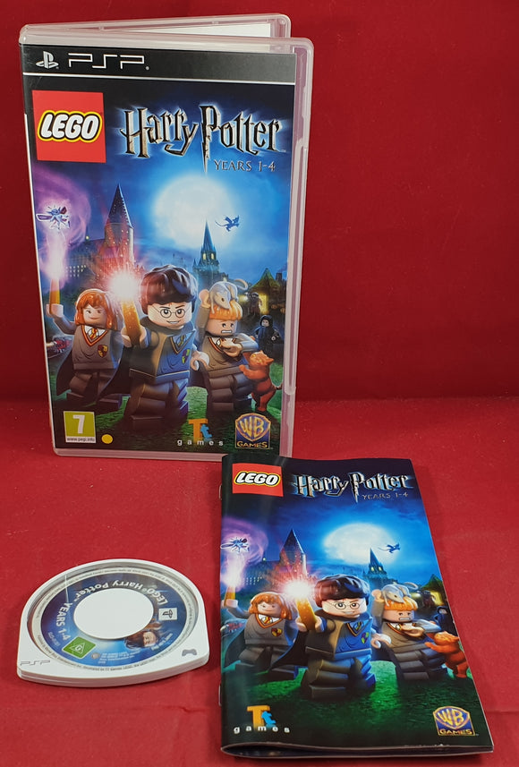 lego harry potter years 1 4 psp