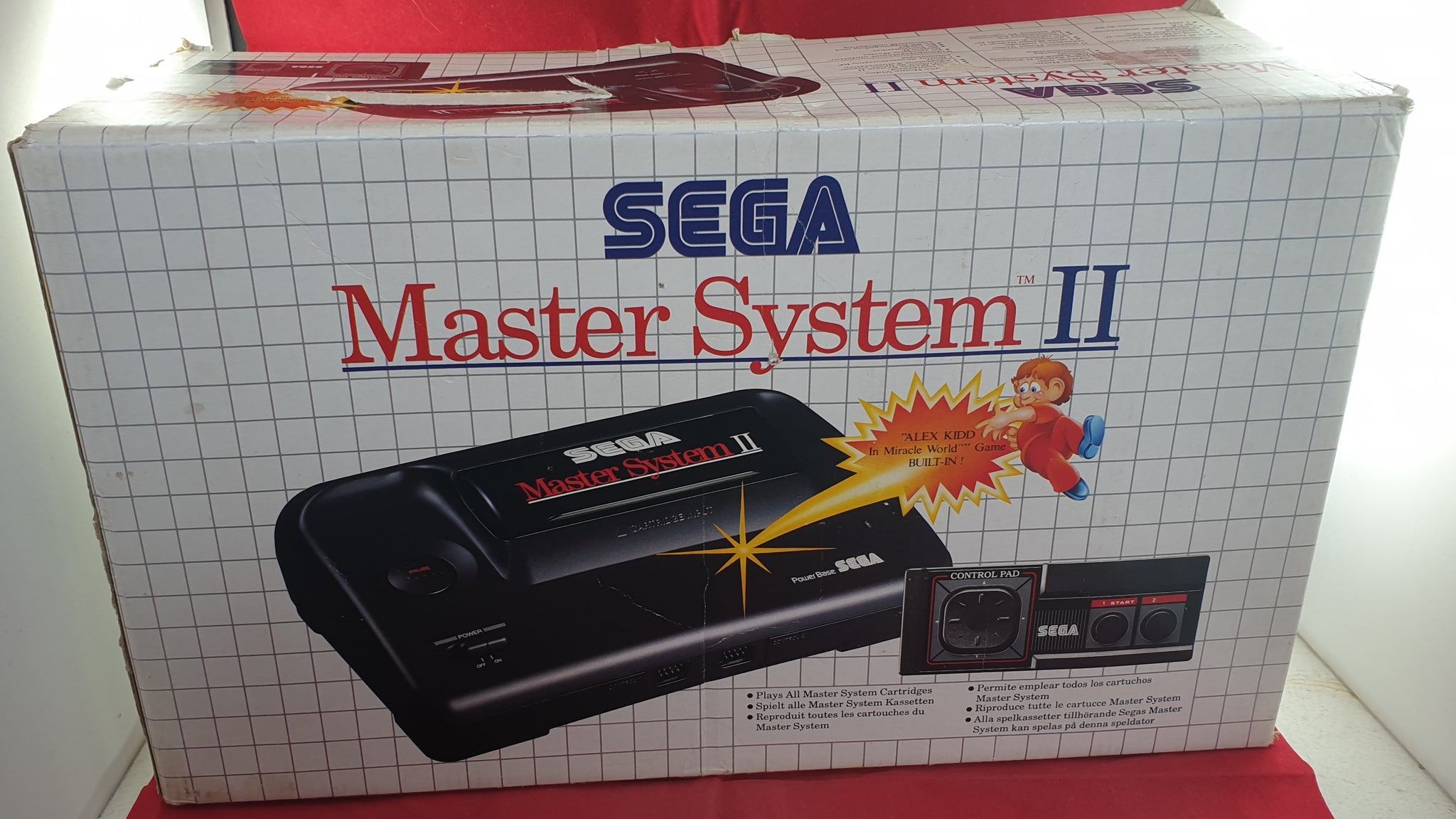 sega master system 2 alex the kidd built in