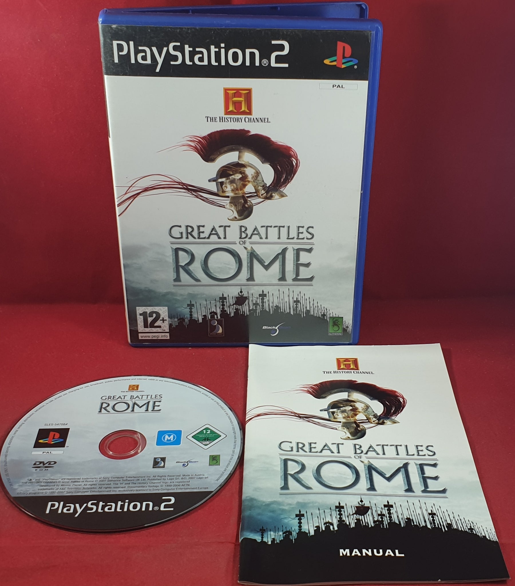 The History Channel Great Battles Of Rome Sony Playstation 2 Ps2 Gam Retro Gamer Heaven