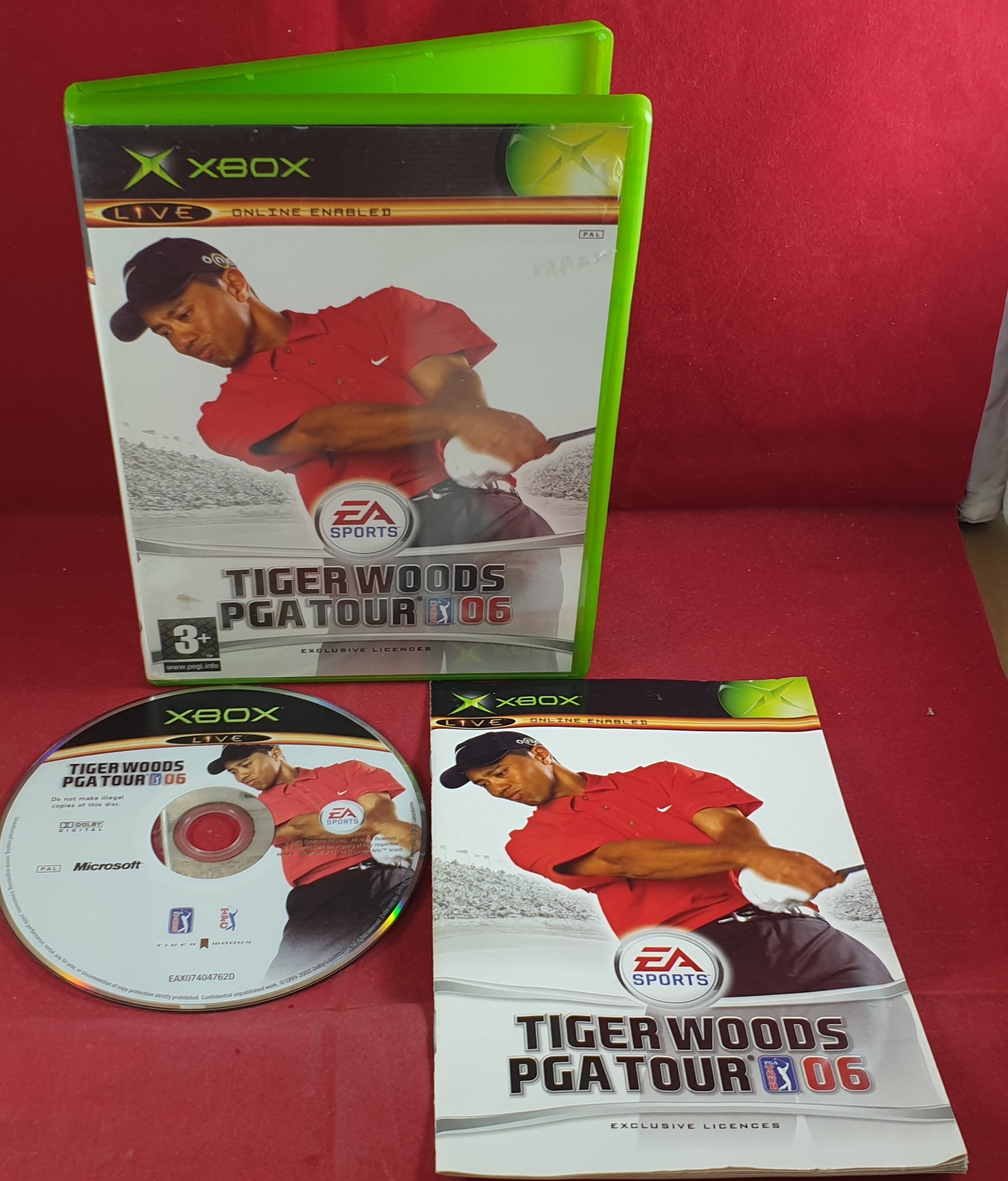 tiger woods pga tour 06 ps2 game face