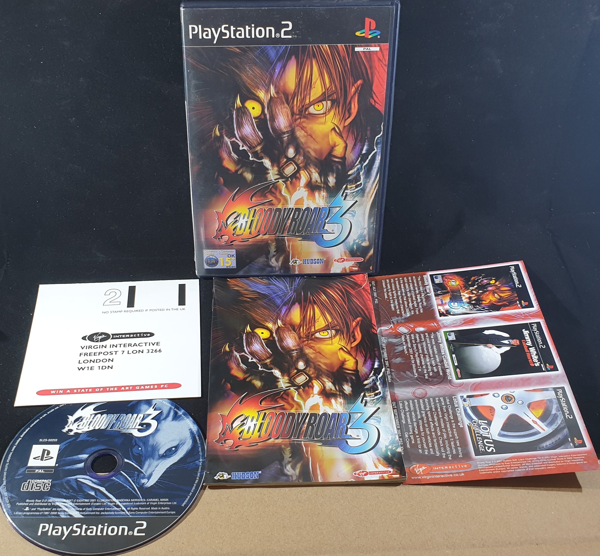 bloody roar 3 ps2