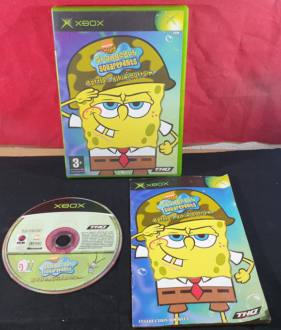 Spongebob Squarepants Battle for Bikini Bottom Microsoft Xbox Game ...