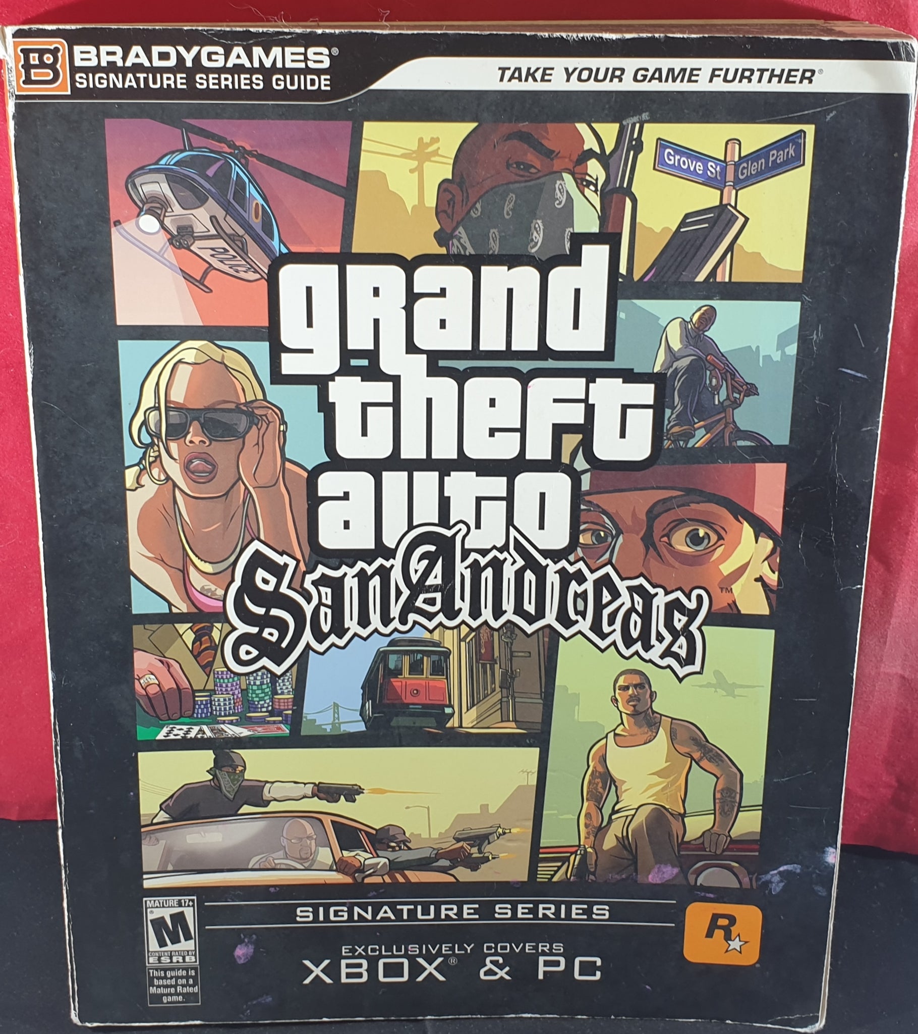 Grand Theft Auto San Andreas Brady Games Guide Book Retro Gamer Heaven 8973