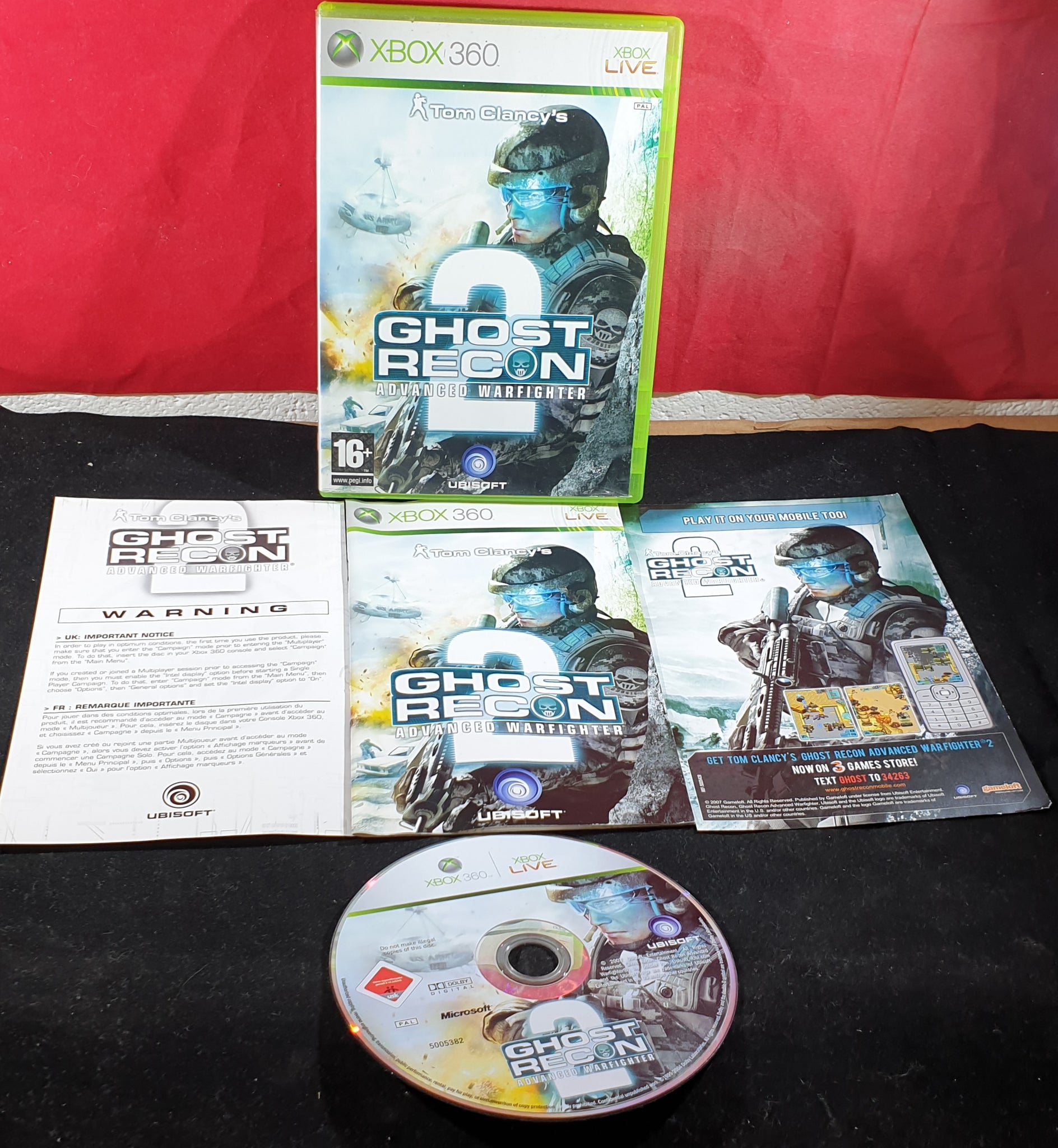 ghost recon advanced warfighter 2 for xbox 360