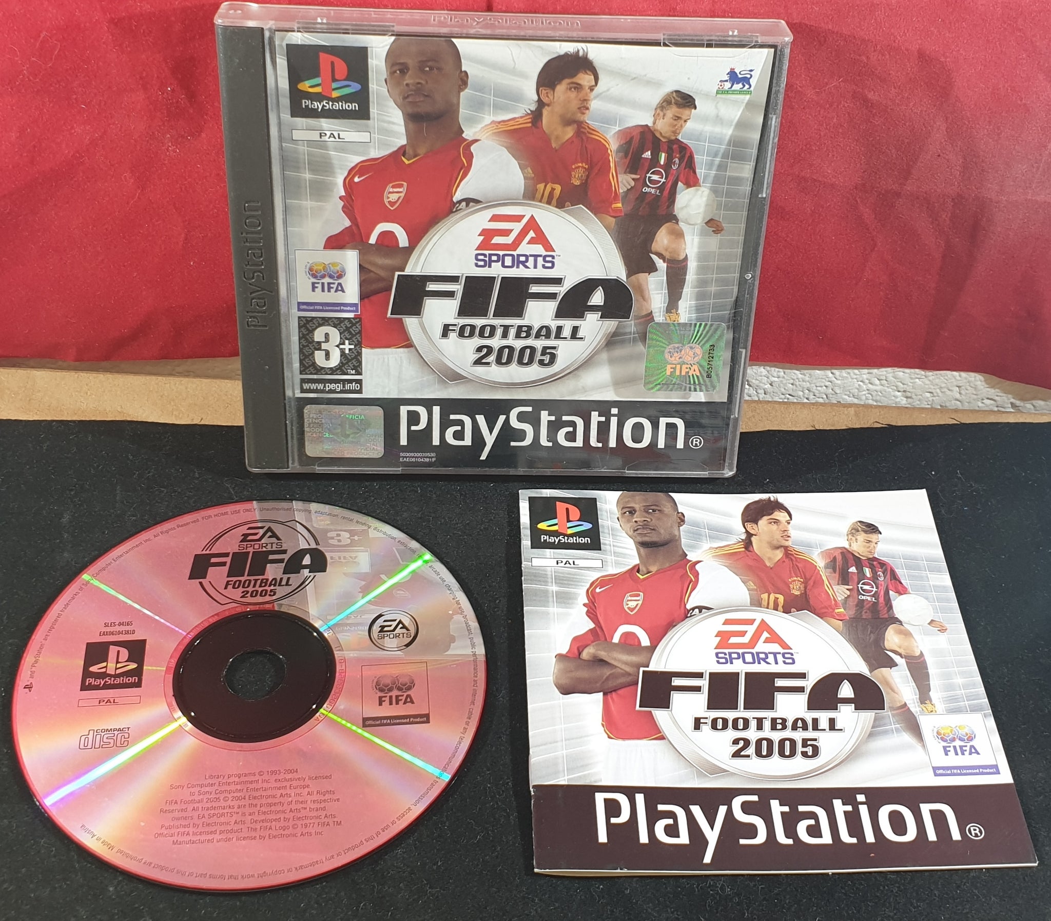 fifa football 2005 ps1