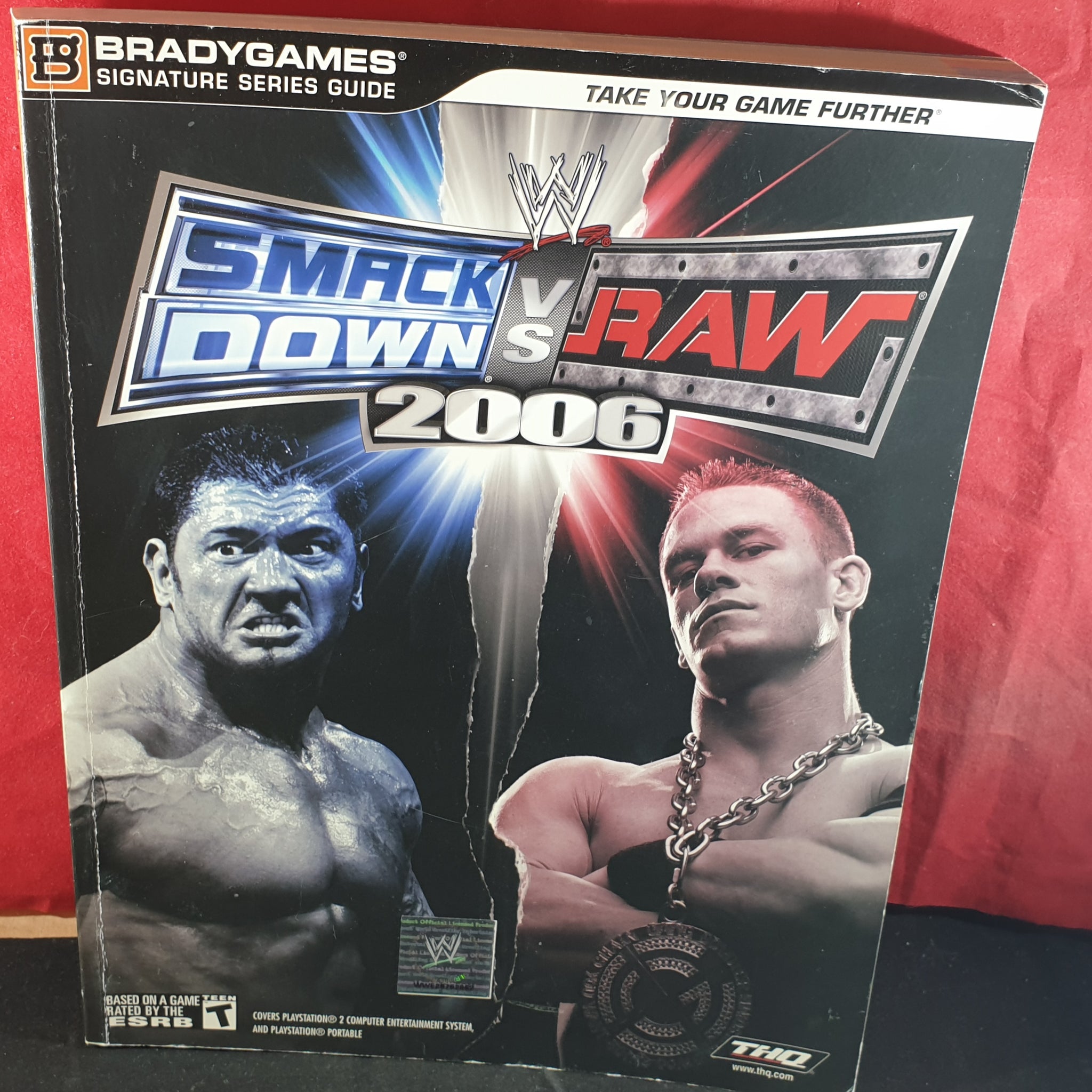 Wwe Smackdown Vs Raw 06 Official Strategy Guide Book Retro Gamer Heaven