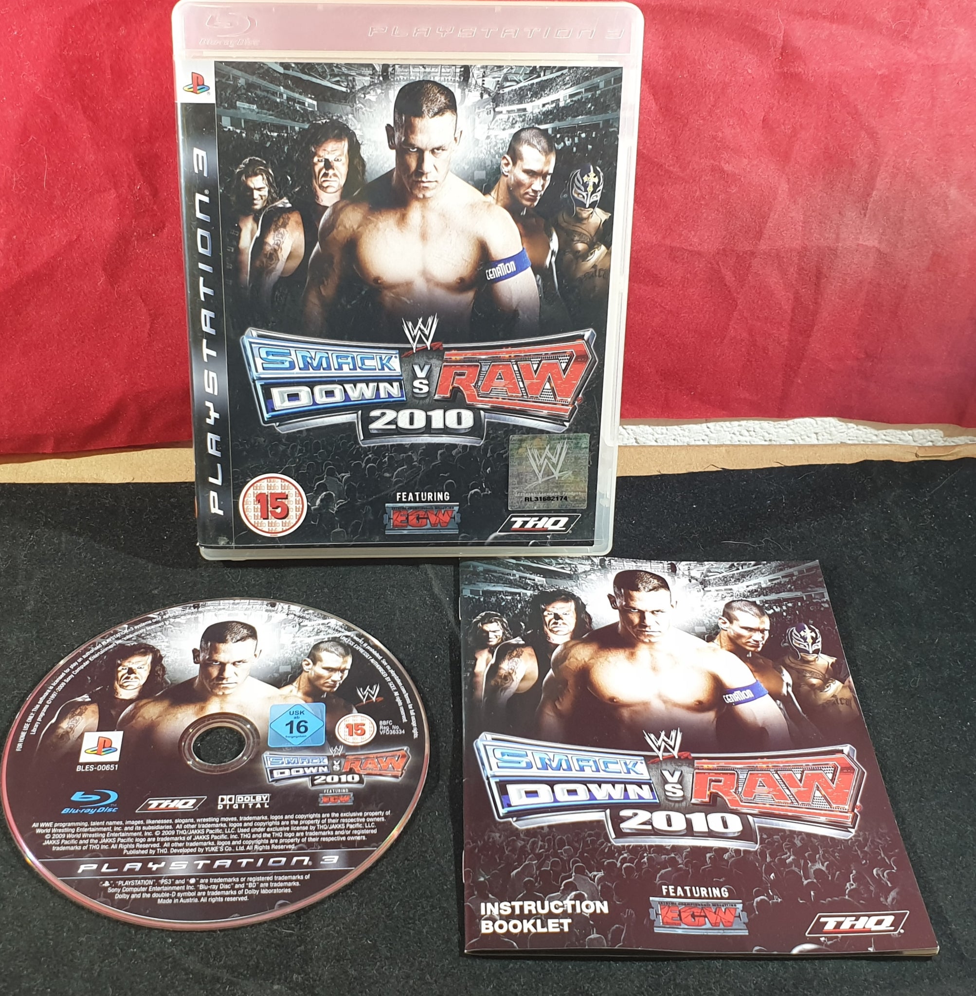 Wwe Smackdown Vs Raw 10 Sony Playstation 3 Ps3 Game Retro Gamer Heaven