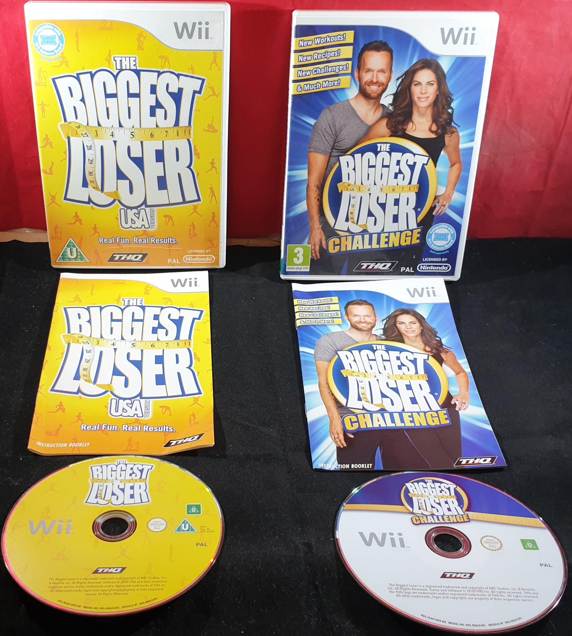 the biggest loser challenge wii