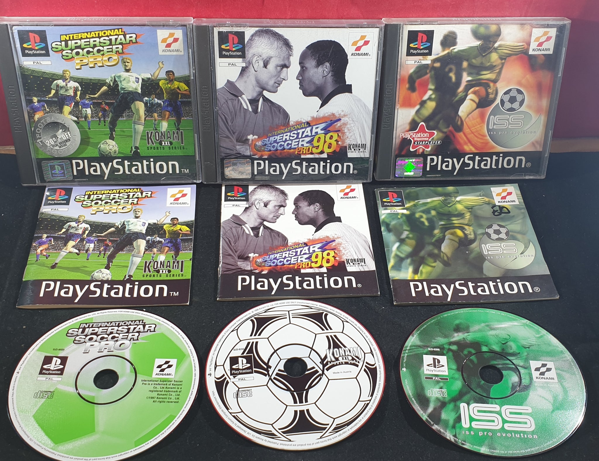 International Superstar Soccer Pro Iss Pro 98 Iss Evolution Sony Pl Retro Gamer Heaven