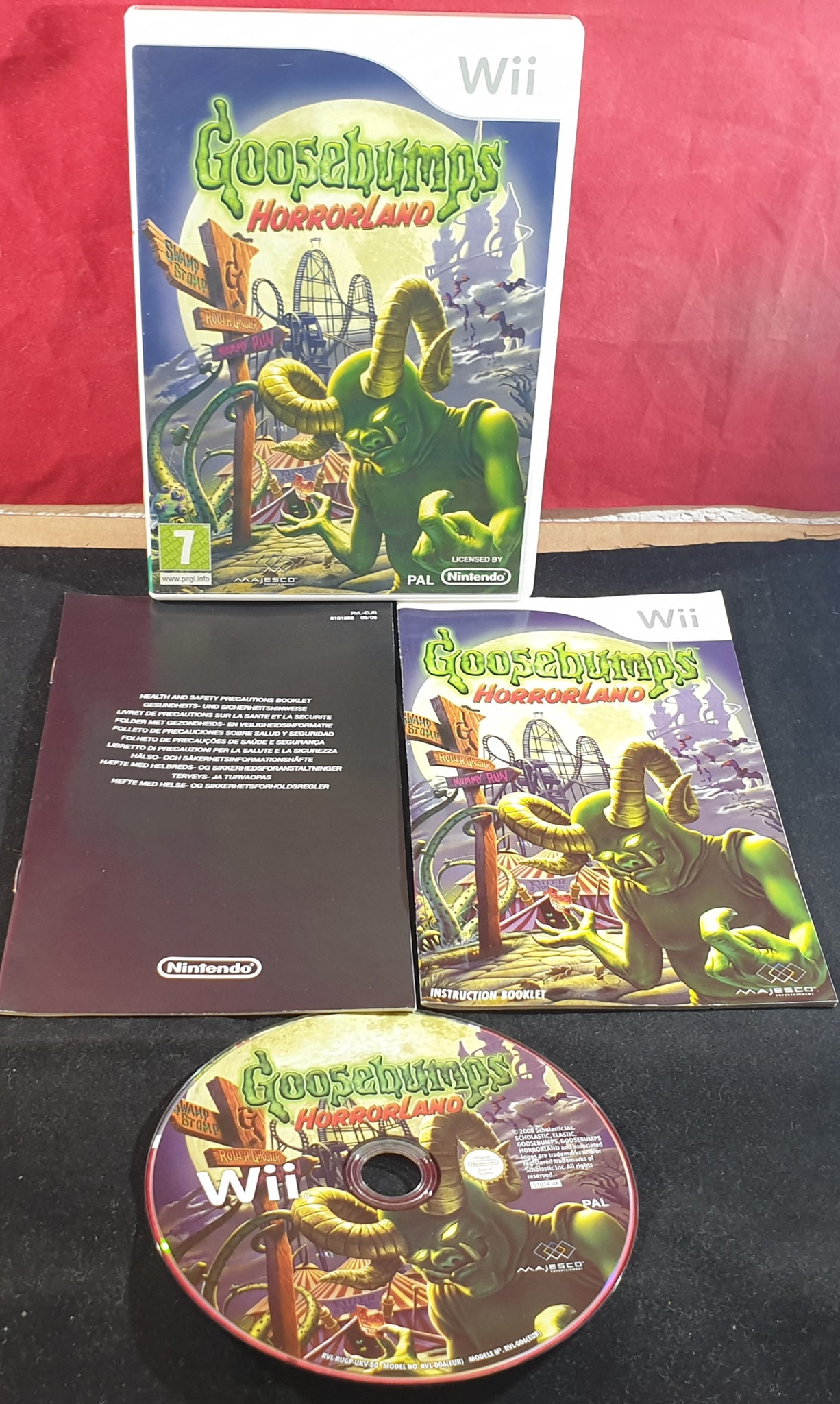 goosebumps horrorland wii