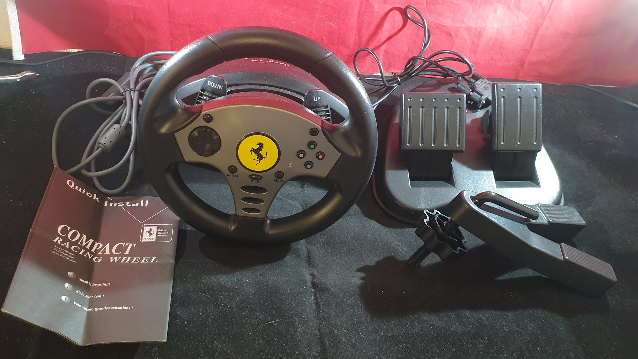 sony racing wheel