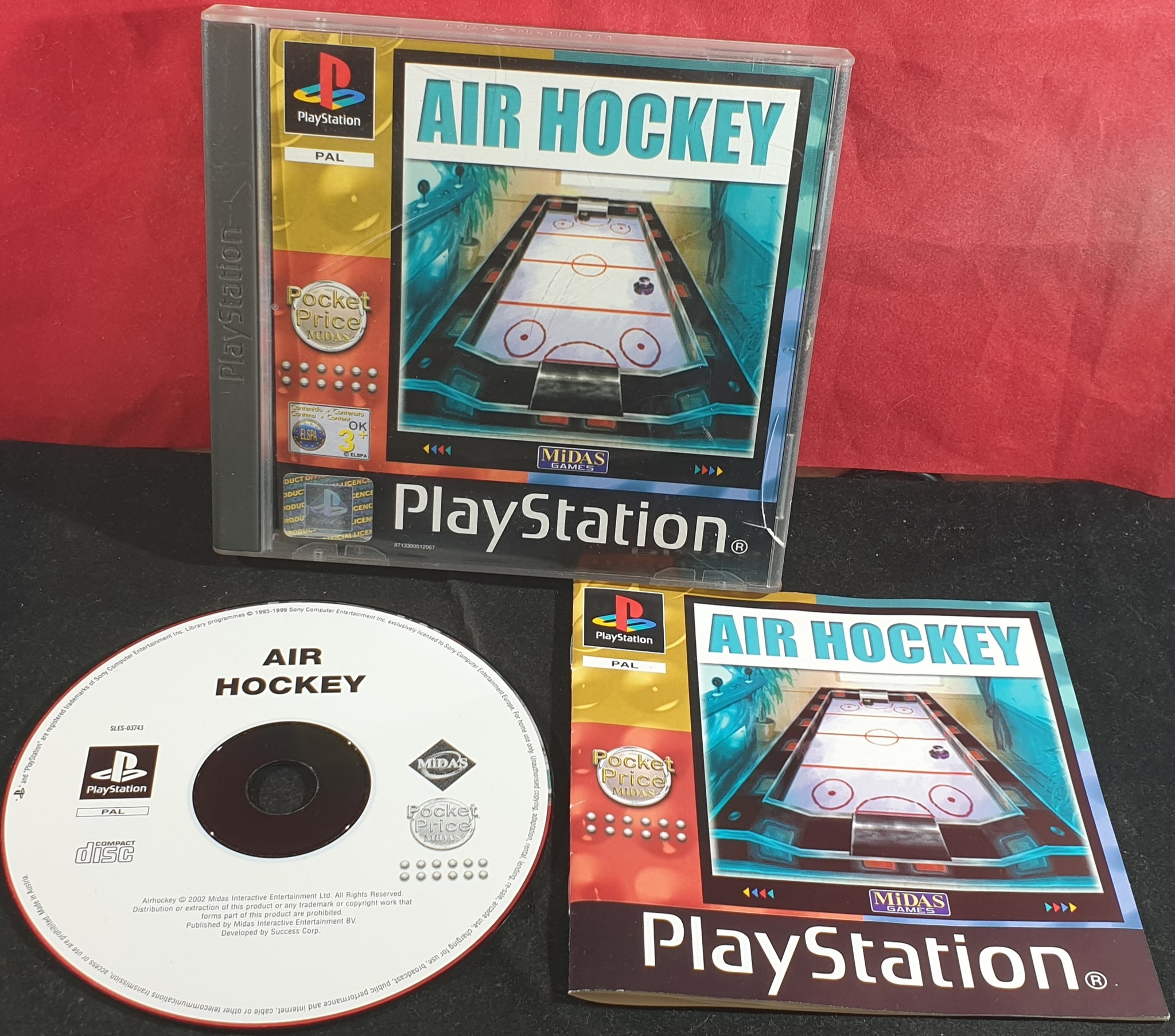 air hockey ps1