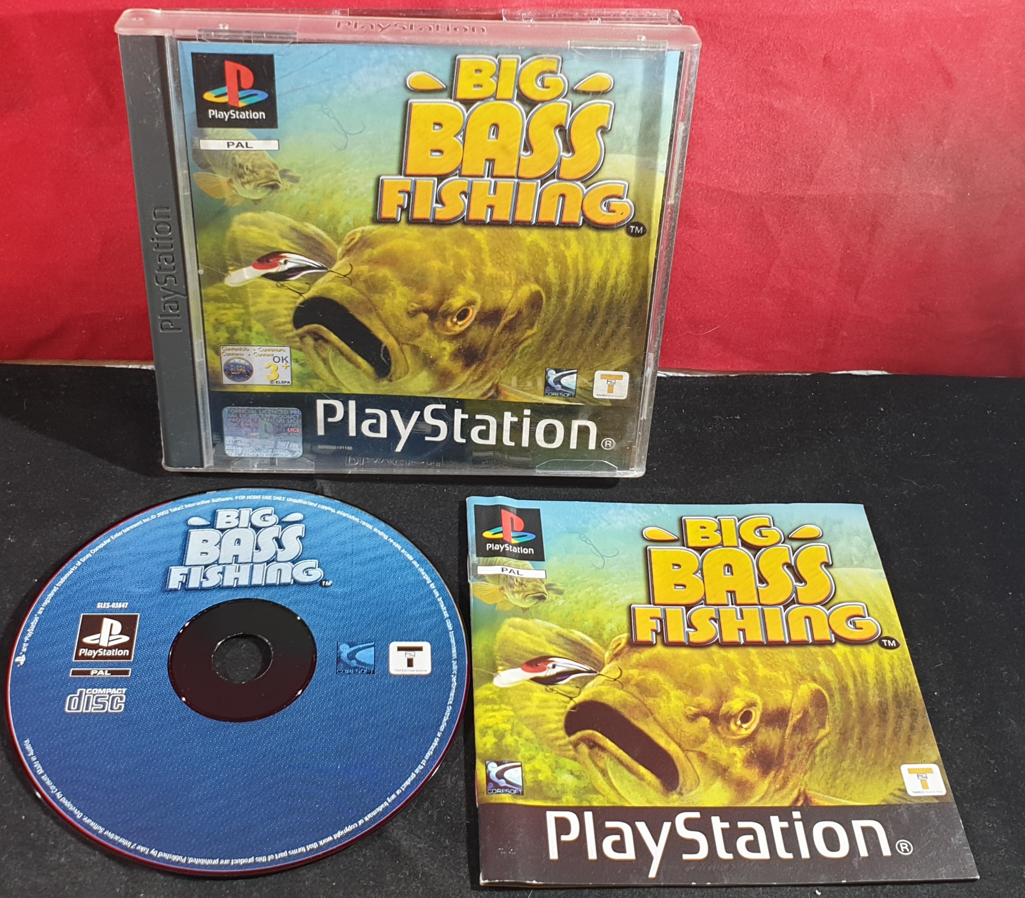 big bass fishing ps1