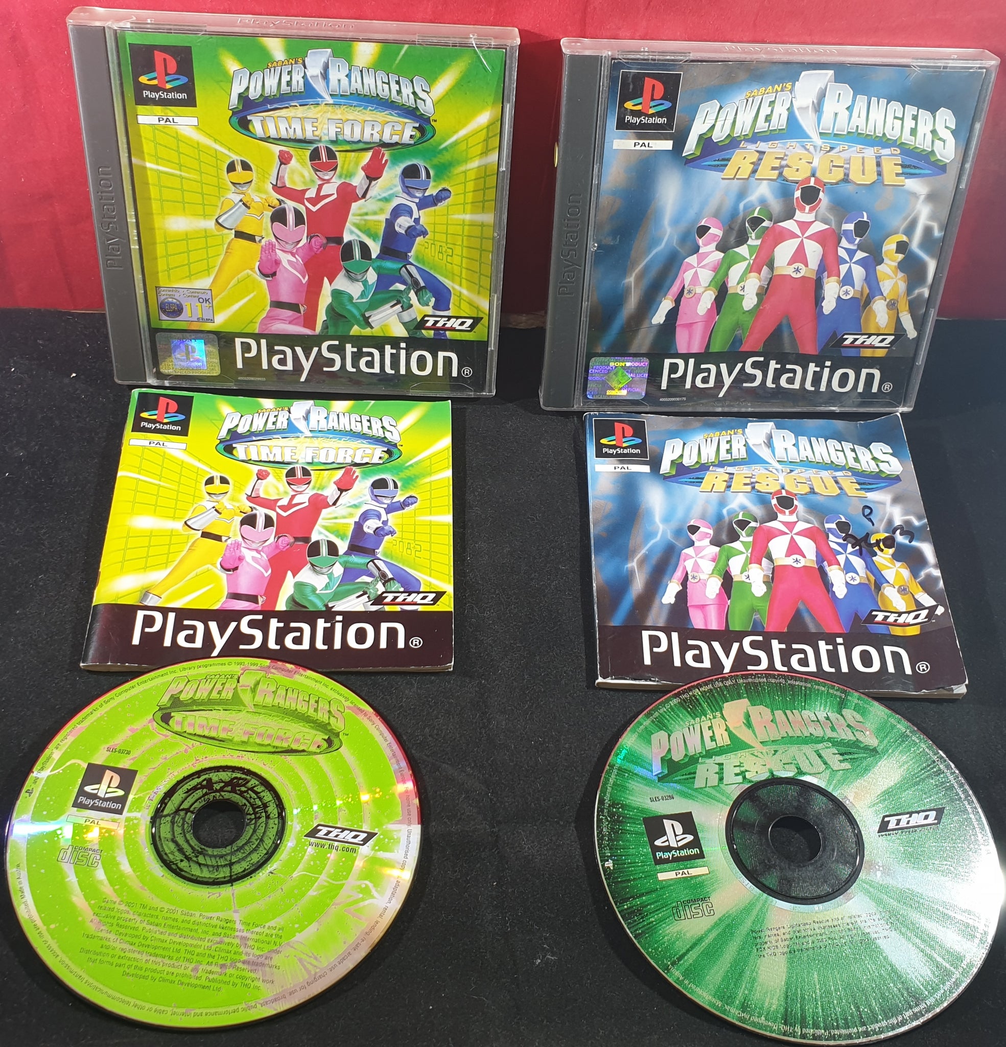 power rangers lightspeed rescue ps1