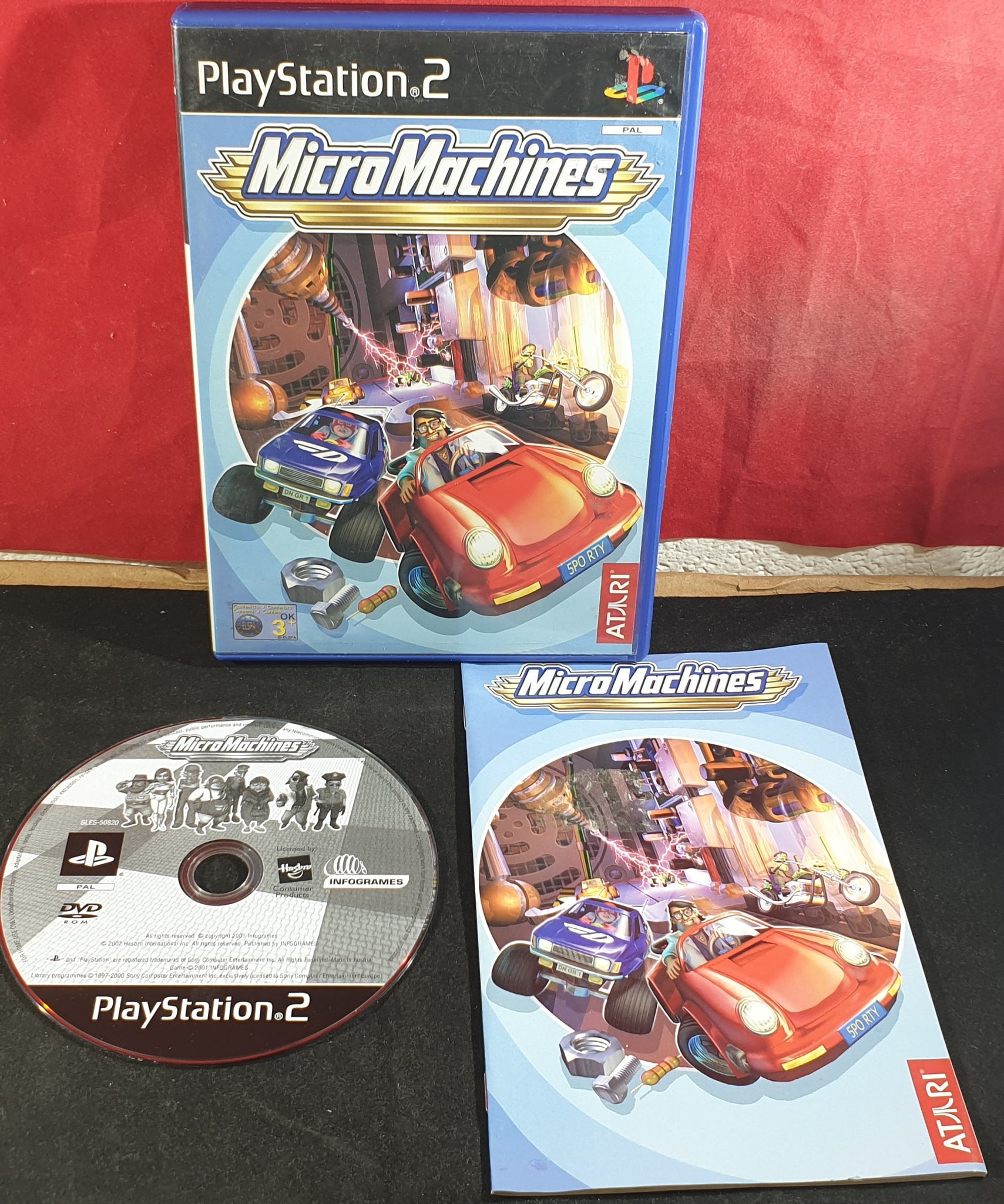 micro machines playstation 2